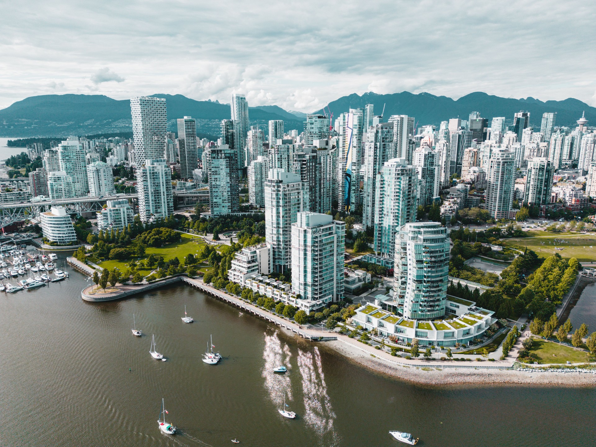 Vancouver from above